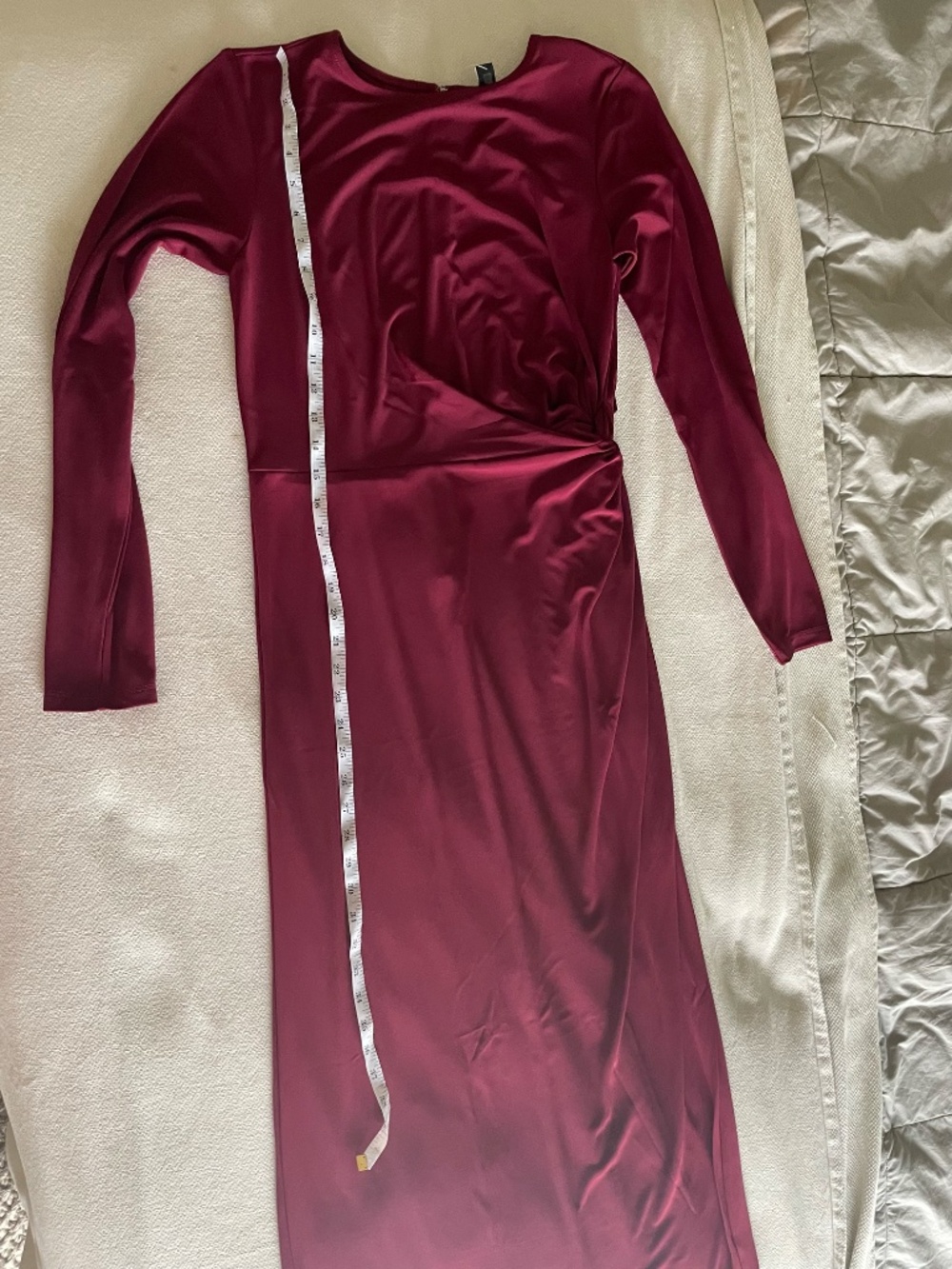 Ann TaylorCrew Neck Twist Front Sheath Dress Size 6 - Picture 10 of 12